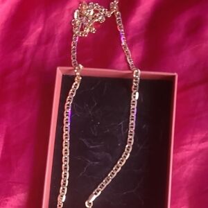 14k GOLD Link Necklace - Women's Jewelry